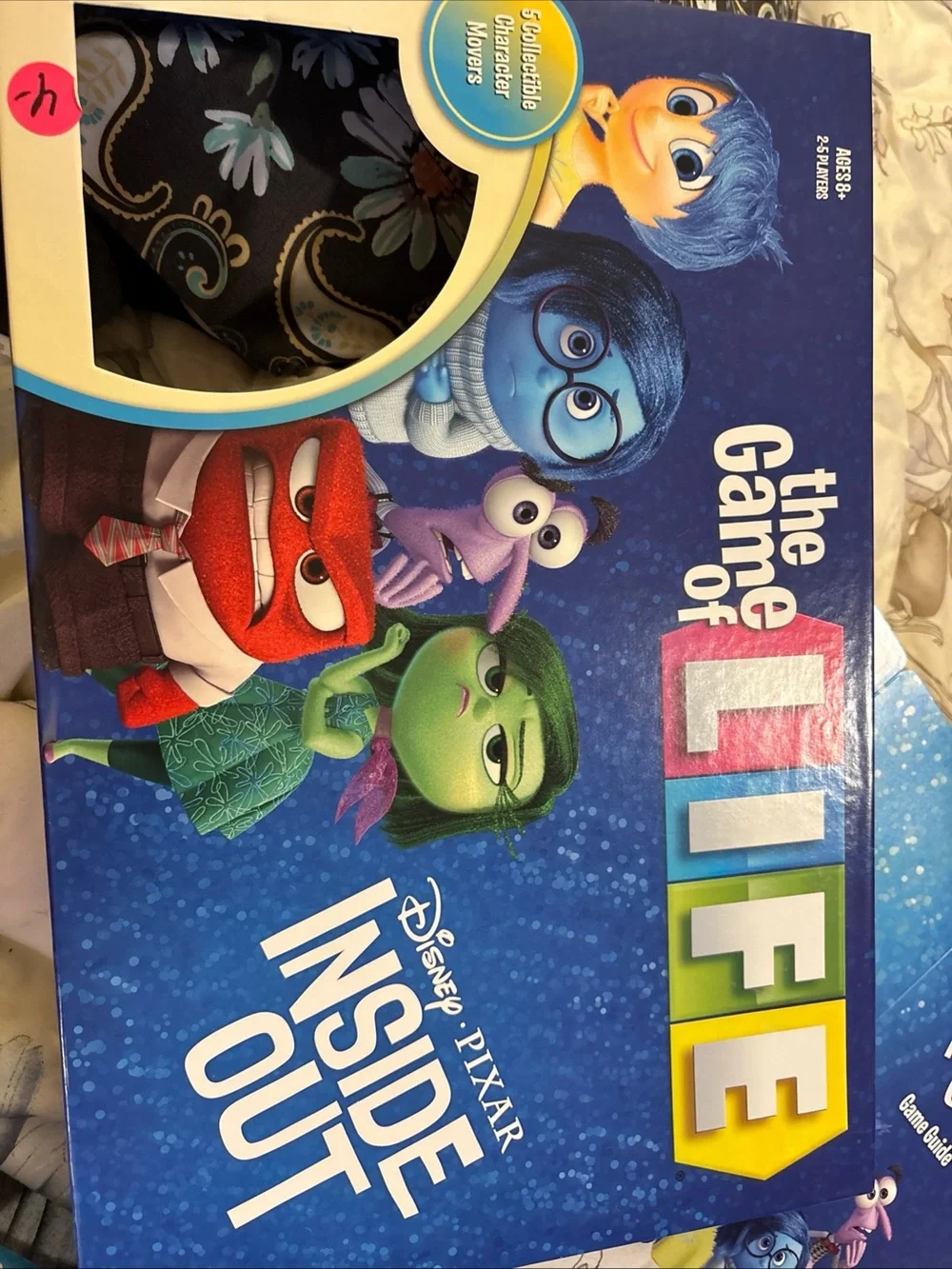 Disney Pixar Inside Out The Game of Life Board Game - Blue complete